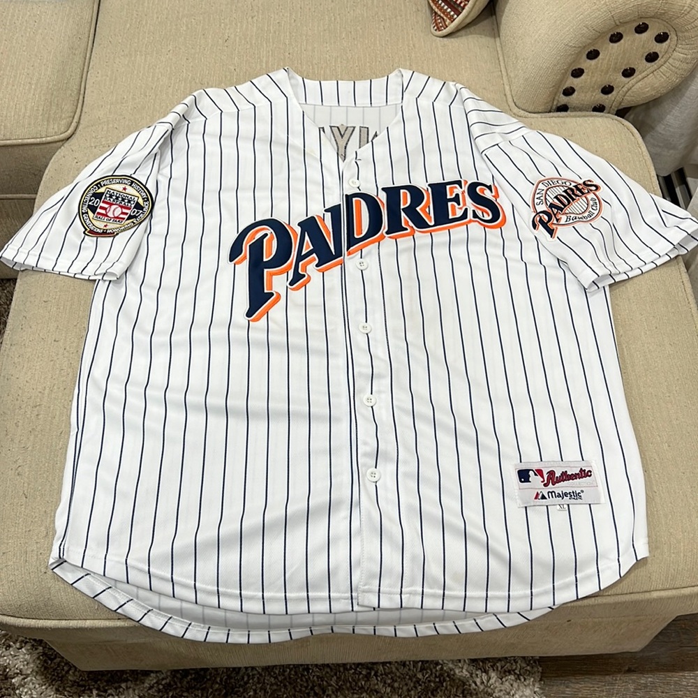 Authentic San Diego Padres Baseball Jersey. #19 Tony Gwynn (Hall of Fame)